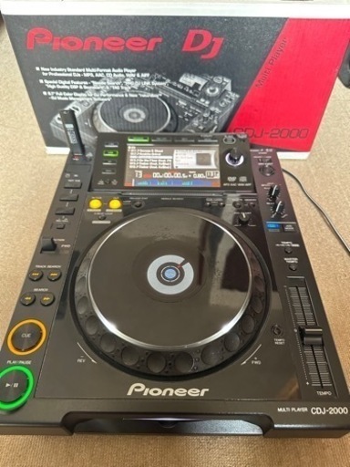 経典ブランド ❷CDJ2000 パイオニア CDJプレイヤー DJ Pioneer DJギア
