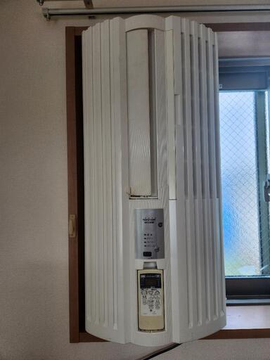 【引き取り商品7/31迄】トヨトミ 窓エアコン2014年製TIW-A180E