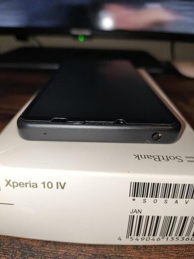 新品同様！ Xperia 10 IV 128GB ブラック SoftBank SIMフリー