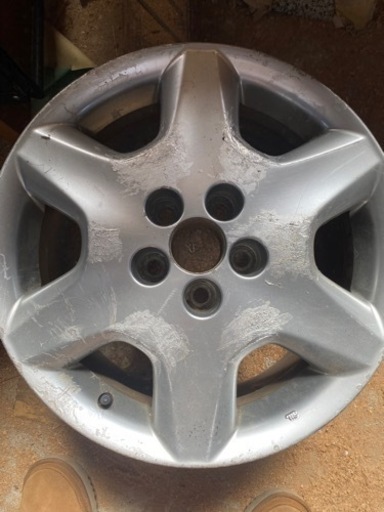 538様30セルシオ 純正オプション メッキホイール215/55R17 -