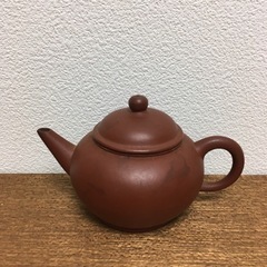 中国宜興紫砂茶壺　素焼きの急須