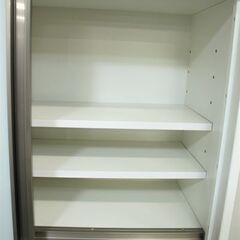 高年式!2022年製! ニトリ/NITORI キッチンボード アルミナ2 ホワイト 幅100cm ハイグロス 食器棚 100KB WH 中古家具 店頭引取歓迎 R7285