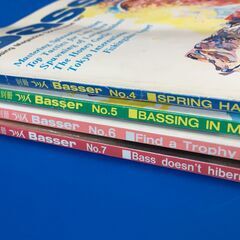 別冊釣り人 Basser No.4~7 1987年～1988年