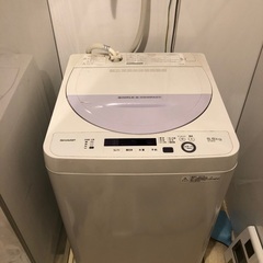 SHARP ES-GE５A 洗濯機　冷蔵庫と同時引き取りで値引き...