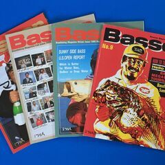 【ネット決済・配送可】別冊釣り人 Basser No.9,11,...