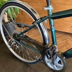 前後タイヤ・後輪チューブ新品！】LEDオートライト 6段変速 27インチ