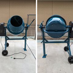 【終了】電動コンクリートミキサー 標準練上量：約50リットル