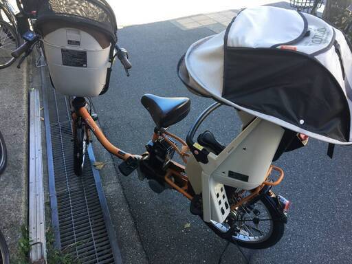 地域限定送料無料 パナソニック ギュットクルーム 三人乗り 16AH 20