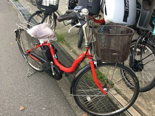 ヤマハ パス ナチュラL DX 新基準 子供乗せ 緑 アシスタ ビビ 神戸市