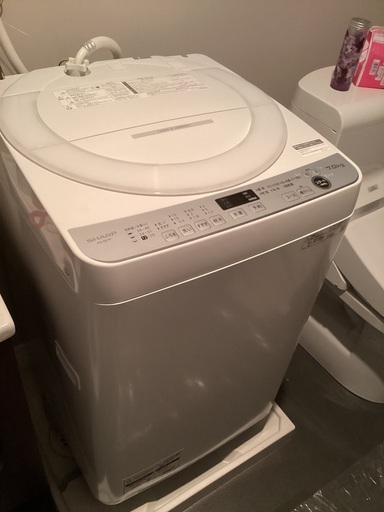 洗濯機+お風呂用ホース+説明書