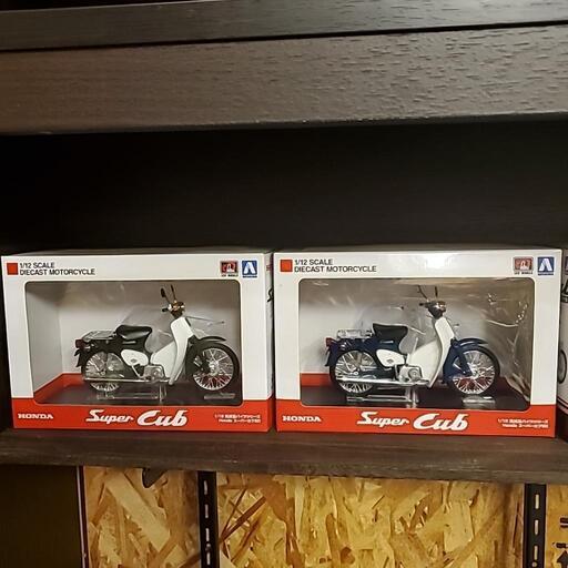 アオシマ　1/12　スーパーカブ５種類セット