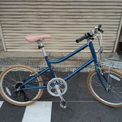 anna[アンナ]20吋 ミニベロ(小径車) アルミ/7speed/ネイビー