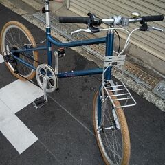 anna[アンナ]20吋 ミニベロ(小径車) アルミ/7speed/ネイビー