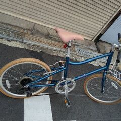 anna[アンナ]20吋 ミニベロ(小径車) アルミ/7speed/ネイビー