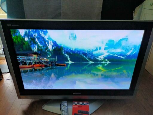 パナソニック Panasonic VIERA 42インチ TH-42PX600 プラズマテレビ WIFI/ユーチューブ/ネットフリックス 観れます！アマゾンファイアーステック Ver3 新品付