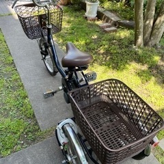 お取り引き終了】電動アシスト三輪自転車