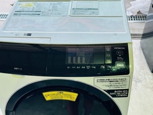 ☆即決価格☆日立ドラム式洗濯機 ヒートリサイクル 風アイロン ビッグドラム BD-SG100EL