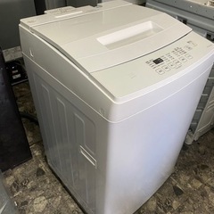 北九州市内配送無料 保証付き 2020年製全自動洗濯機 ホワイト IAW-