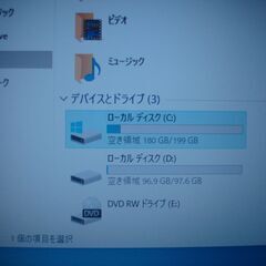 Windows10 ノートpc//2GB/320GB
