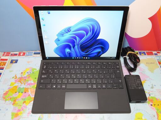 JC04279 マイクロソフト Surface Pro6 1796 Windows11 極美品 office
