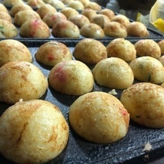 即戦力。たこ焼き・たい焼きなど、屋台スタッフ