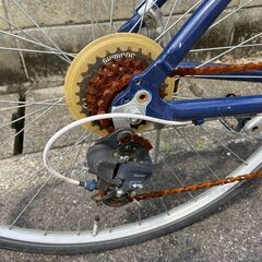 アルミフレーム自転車(ロック、ポンプ付き)_