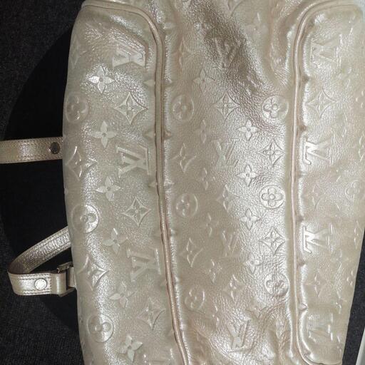 ルイヴィトン モノグラムシマー コメト ハンドバッグ アルジャン  