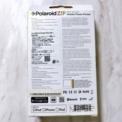 ポラロイドジップ スマホプリンター モバイルプリンター フォトシール コードレス