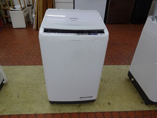 ID 354401　洗濯機9K　日立　キズ有　２０１７年製　BW-V90BE5