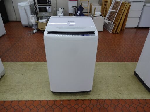 ID 354326　洗濯機8K　日立　２０１７年製　BW-V80B