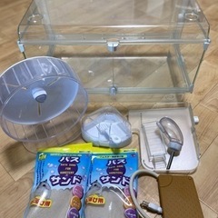 ハムスターゲージ🐹用品セットで