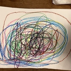 3歳児の絵画