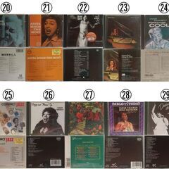 ジャズ界 ピアノ ・シンガーの巨匠たち VolⅡ 個別購入可