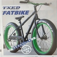 【ネット決済】TXED FATBIKE ファットバイク ブラック...