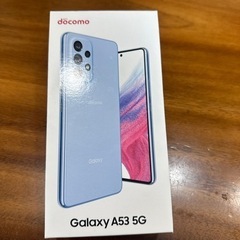 【未使用】Galaxy A53 5G オーサムブルー 128 GB