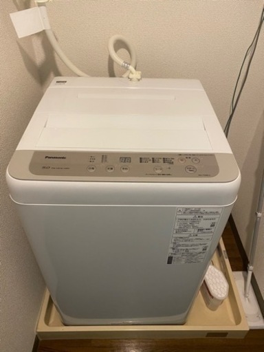 Panasonic洗濯機　5.0kg 2019年製