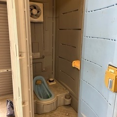 ポンプ式仮設トイレ　交渉可！