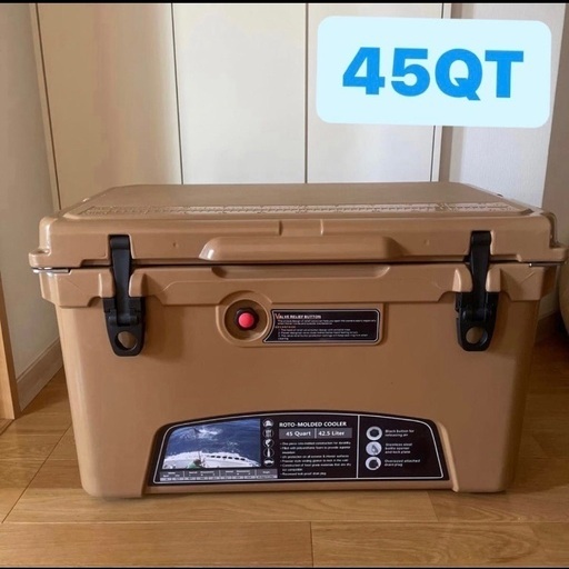 アイスランドクーラーボックス　45QT タン