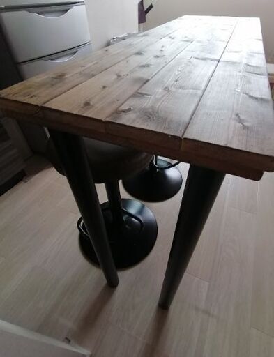 木製カウンターテーブル110×36×90