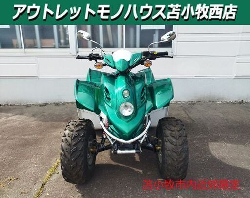 苫小牧市内近郊限定 メンテ済み DINLI 四輪 バギー 50cc KWX501 ミニカー 自動車 07年式 現状品 苫小牧西店