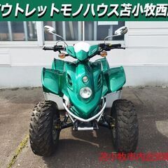 苫小牧発 4輪バギー 110cc バック付き！