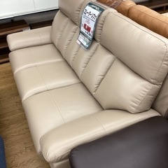 KG-69【新入荷 アウトレット】3シーターソファ ライトブラウン