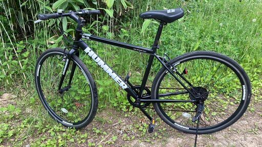 最高品質の 受け渡し決まりましたハマー クロスバイク 自転車本体