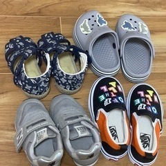 【ネット決済・配送可】キッズシューズセットvans新品14cm ...