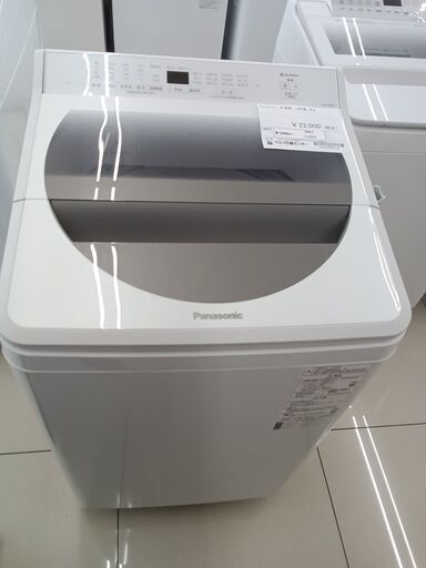 ★ジモティ割あり★ Panasonic 洗濯機 8kg 19年製 動作確認／クリーニング済み HJ003