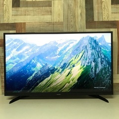 即日受渡❣️アイリスオーヤマ40型液晶テレビWチューナー外付HDD録画可