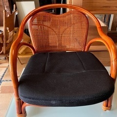 籐　座椅子