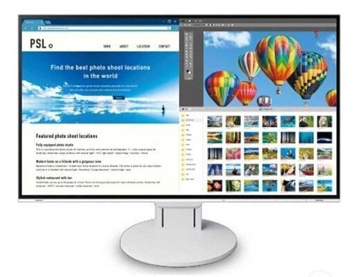 開封未使用品 EIZO 4K液晶モニター FlexScan ホワイト EV2785 27インチ