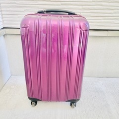 【ネット決済】スーツケース 紫