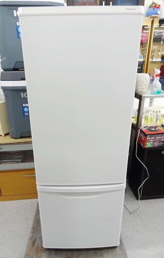 【恵庭】Panasonic　ノンフロン冷凍冷蔵庫　NR-B17HW　2022年製　2ドア　168L　中古品　PayPay支払いOK！